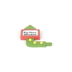 Replacement Parts<Department 56 Red's Elf Land Diner Fly Thru Sign