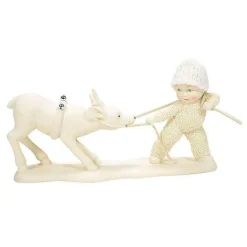 Snowbabies Classic Collection<Department 56 Reluctant Reindeer
