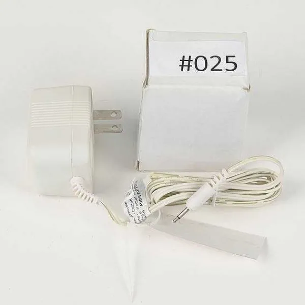 Replacement Parts<Department 56 Replacement Adapter 3V Ac 600Ma White Male Jack
