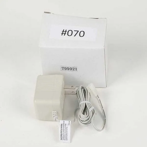 Replacement Parts<Department 56 Replacement Adapter 12V Ac 350Ma White Male Aux Clip