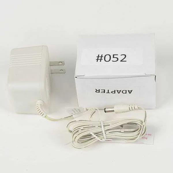Replacement Parts<Department 56 Replacement Adapter 12V Ac 800Ma White Female Jack