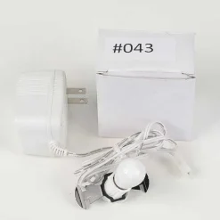 Replacement Parts<Department 56 Replacement Adapter 3V Dc 700Ma White Male Auxiliary Clip