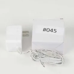 Replacement Parts<Department 56 Replacement Adapter 3V Dc 500Ma White Male Aux Clip