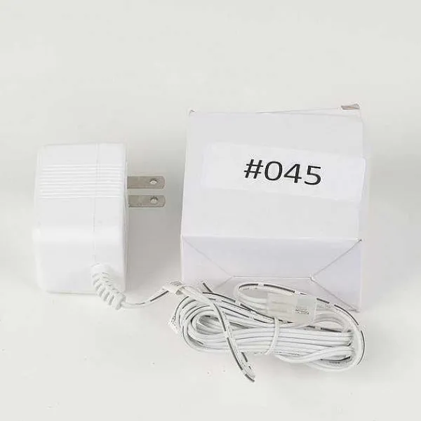 Replacement Parts<Department 56 Replacement Adapter 3V Dc 500Ma White Male Aux Clip