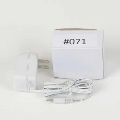 Replacement Parts<Department 56 Replacement Adapter 4.5V Dc 400Ma White Male Jack