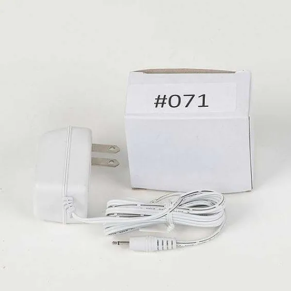 Replacement Parts<Department 56 Replacement Adapter 4.5V Dc 400Ma White Male Jack