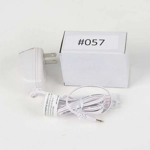 Replacement Parts<Department 56 Replacement Adapter 3V Dc 600Ma White Male Jack