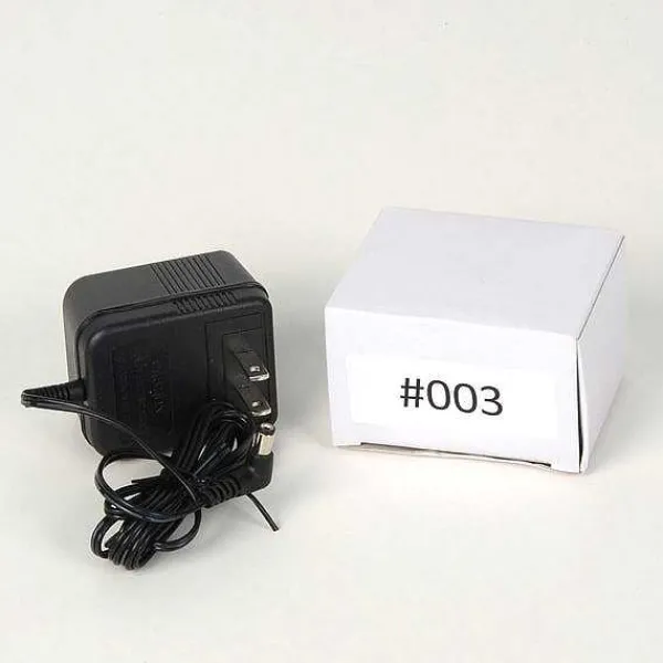 Replacement Parts<Department 56 Replacement Adapter 6V Dc 800Ma Right Angle Black Female Jack