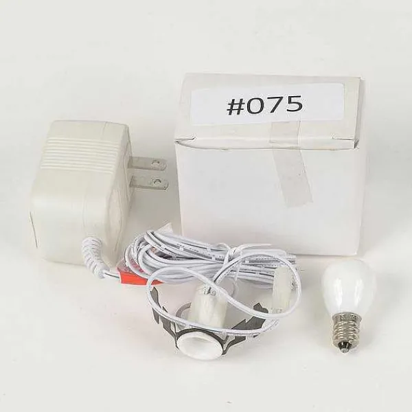 Replacement Parts<Department 56 Replacement Adapter 3V Dc 650Ma White Male Aux Clip