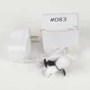 Replacement Parts<Department 56 Replacement Adapter 3V Dc 800Ma White W/Light And Male Aux Clip