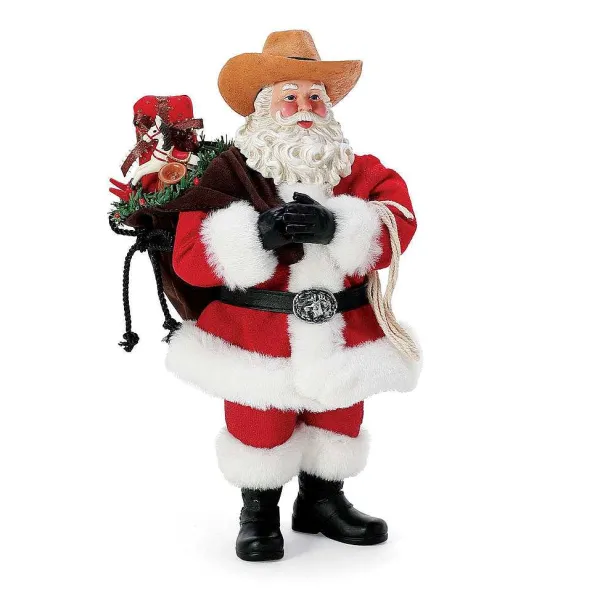 New Santas<Department 56 Rootin' Tootin' Christmas