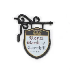 Replacement Parts<Department 56 Royal Bank Of Cornhill Sign