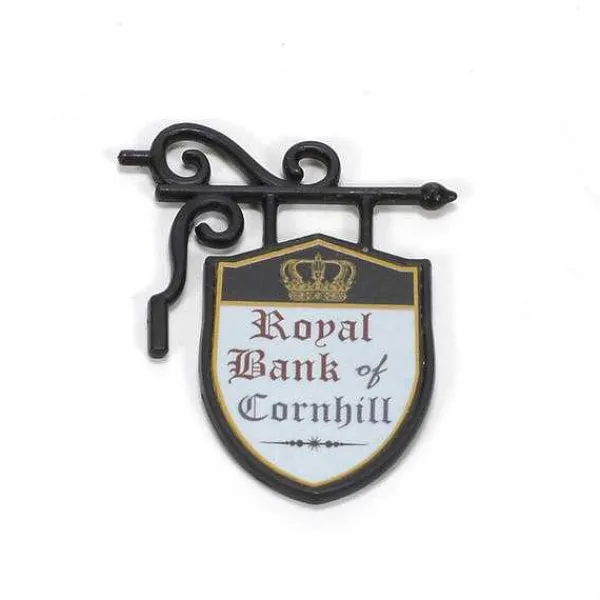 Replacement Parts<Department 56 Royal Bank Of Cornhill Sign