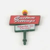 Replacement Parts<Department 56 Santa's Chair Works Custom Fittings Post Sign (To The Right Of Front Door)