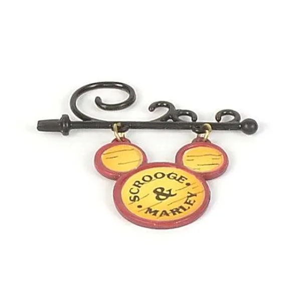 Replacement Parts<Department 56 Scrooge Mcduck & Marley's Counting House Scrooge & Marley Sign