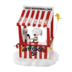 Peanuts Village<Department 56 Snoopy's Cocoa Stand