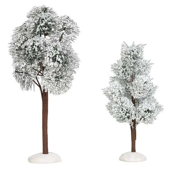 Village Accessories<Department 56 Snowy Jack Pine Trees
