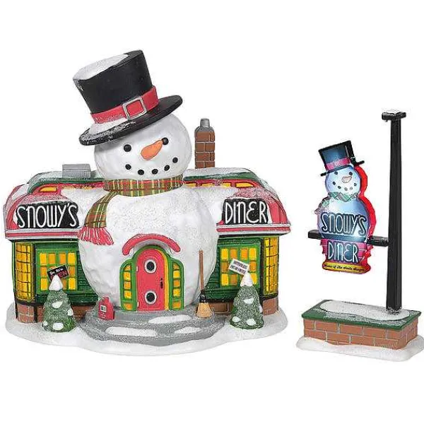 North Pole Series<Department 56 Snowy's Diner