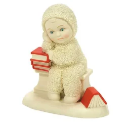 Snowbabies Classic Collection<Department 56 So Many Books So Little Time