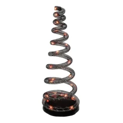 Village Halloween Accessories<Department 56 Spiralight Led Tree Orange