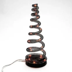 Village Halloween Accessories<Department 56 Spiralight Led Tree Orange