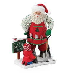 New Santas<Department 56 Sprucing Up