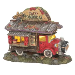 Snow Village Halloween<Department 56 Taco Tombsday Taco Truck