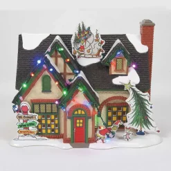 Original Snow Village<Department 56 The Grinch House