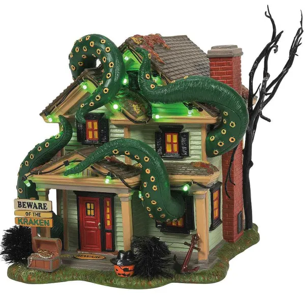 Snow Village Halloween<Department 56 The Kraken House