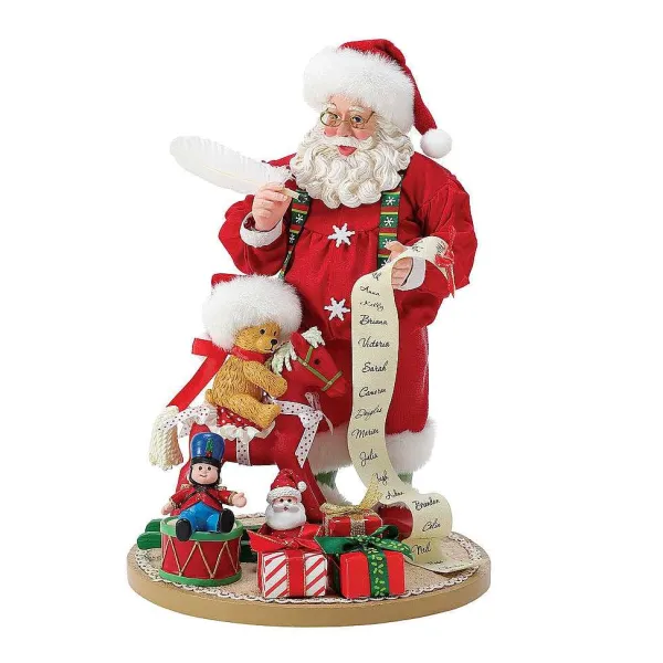 New Santas<Department 56 The Man With All The Toys Le