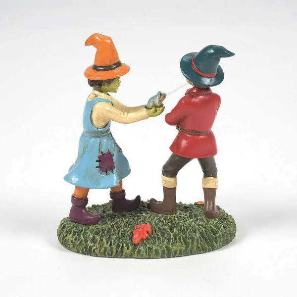 Snow Village Halloween<Department 56 The Squirting Frog Trick