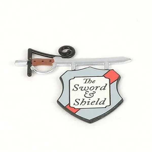 Replacement Parts<Department 56 The Sword & Shield Hanging Sign