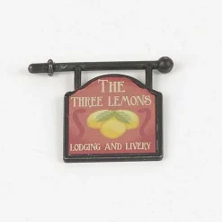 Replacement Parts<Department 56 Three Lemons Inn Sign