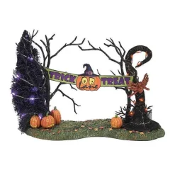 Village Halloween Accessories<Department 56 Trick Or Treat Lane Entrance