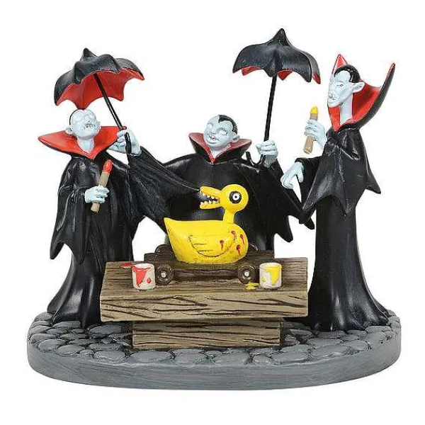 Nightmare Before Christmas Village<Department 56 Vampire Brothers Prepare Duck