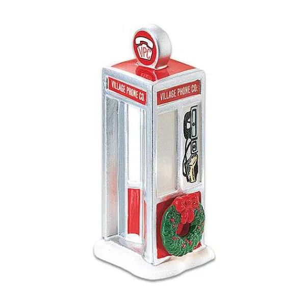 Original Snow Village<Department 56 Village Phone Booth