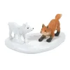Village Accessories<Department 56 White Christmas Fox Face Off