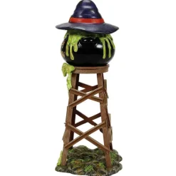Snow Village Halloween<Department 56 Witch Hollow Watertower