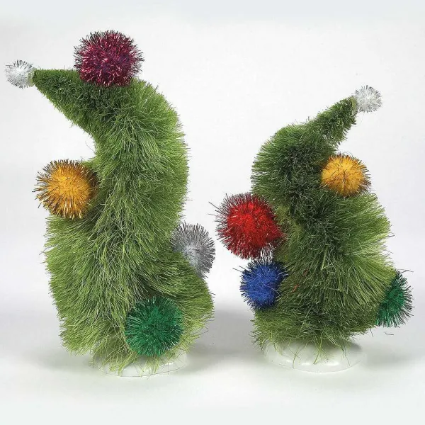Grinch Villages<Department 56 Wonky Trees, Set Of 2