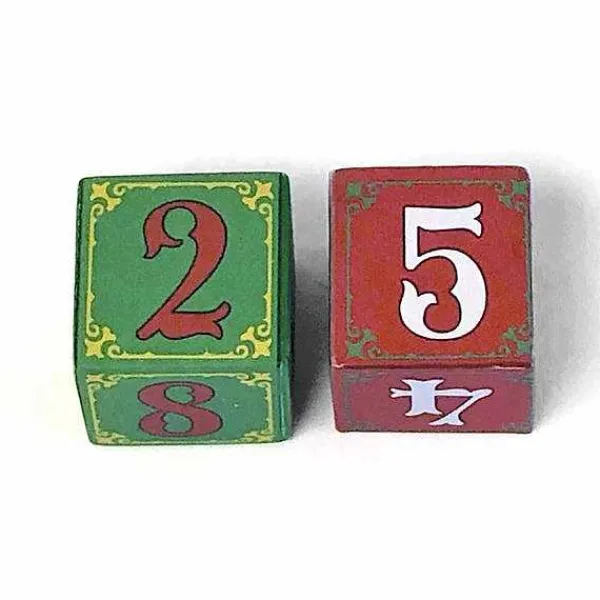 Replacement Parts<Department 56 Wooden Number Blocks (Set Of 2)