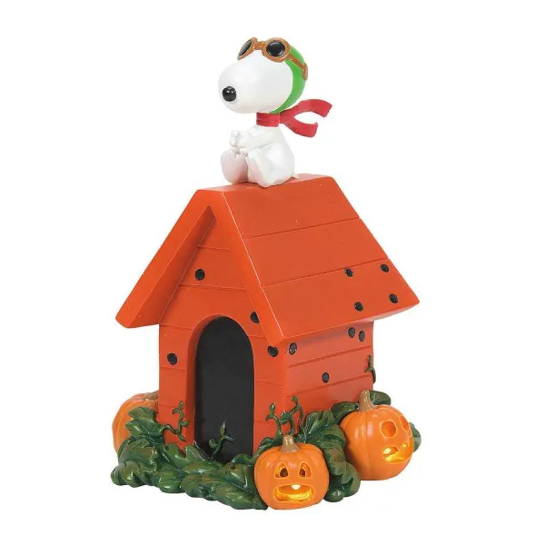 Peanuts Village<Department 56 World War 1 Flying Ace