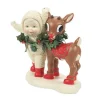 Snowbabies Guest<Department 56 Wrapped Up With Rudolph