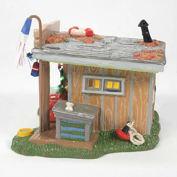 Original Snow Village<Department 56 Xmas Vac Selling The Bait Shop