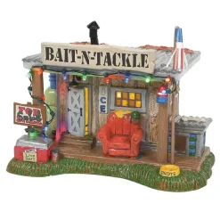 Original Snow Village<Department 56 Xmas Vac Selling The Bait Shop