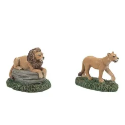 Village Accessories<Department 56 Zoological Gardens Lions St2